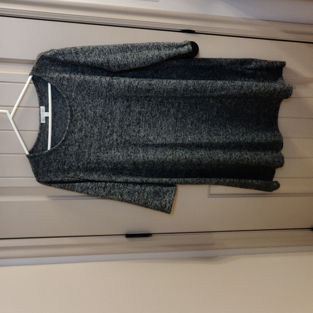 Nine Britton warm sweater dress. Size XL, dark heather grey.